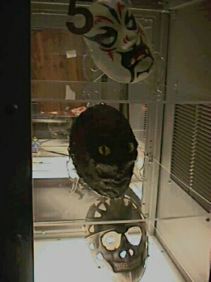 Some masks from one of the episodes